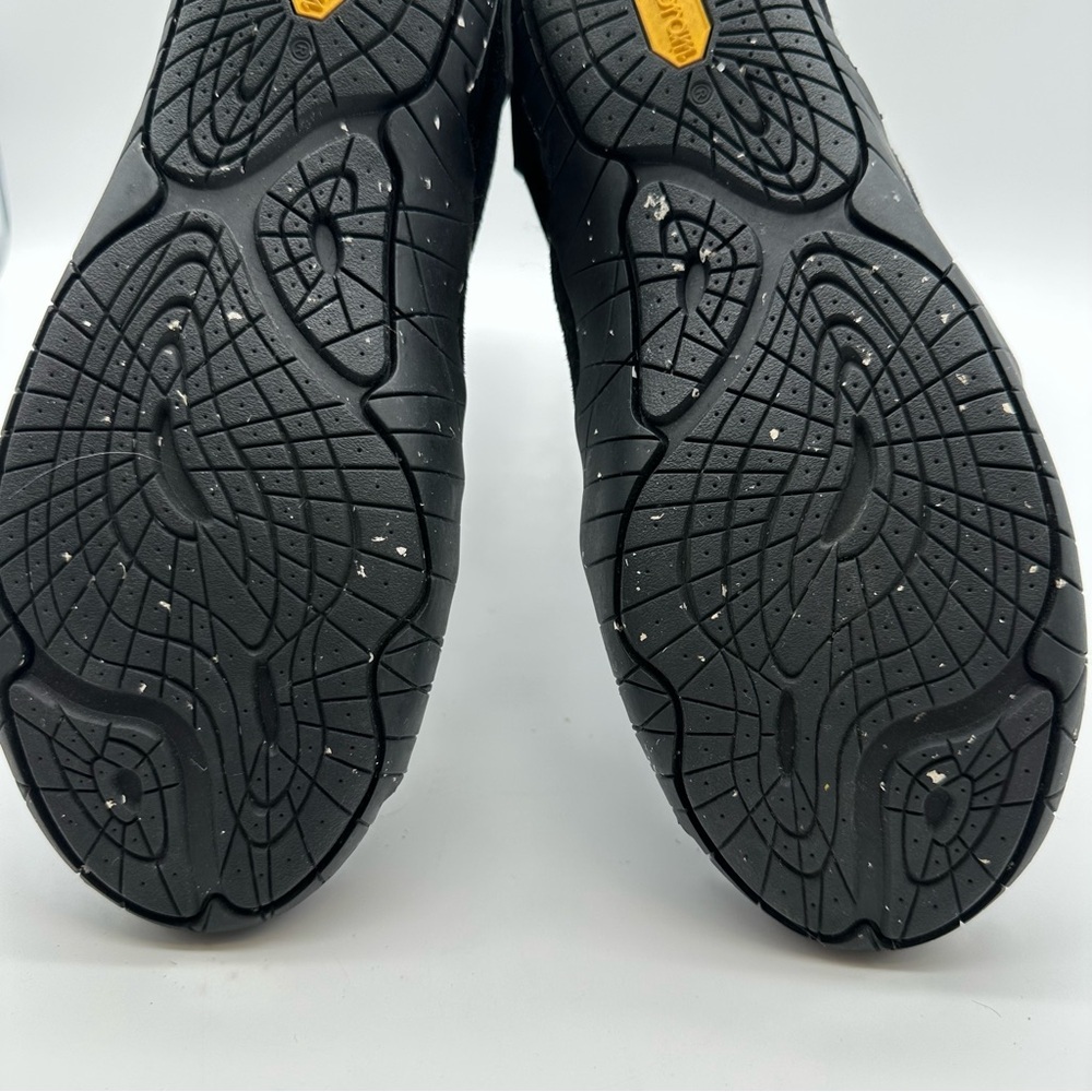 Vibram Furoshiki Shearling Knee High Black Boots - Picture 9 of 14